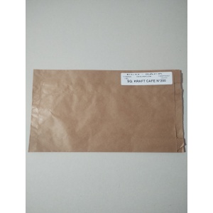 Saco kraft café tipo 200 paq. 1000 un.m.m.