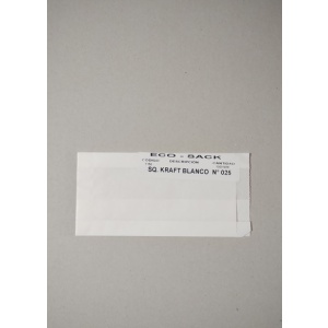 Saco kraft color blanco  tipo 1/4  k 1000 un.m.m