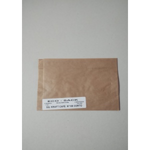 Saco kraft café tipo 100 corto paq.1000 un.m.m.